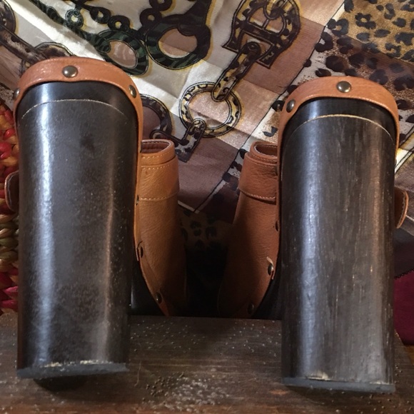 Retro funky platform clogs! - Picture 9 of 12